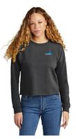 New Era® Ladies Tri-Blend Fleece Crop Crew